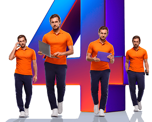 Великолепная четверка Ростелеком в село Костомарово (Тульская область)